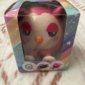 Phone Stand/ Owl Bank - Pink and White